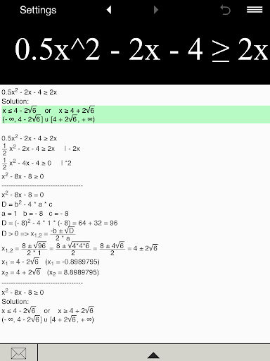 免費下載教育APP|Quadratic Inequality Solver app開箱文|APP開箱王