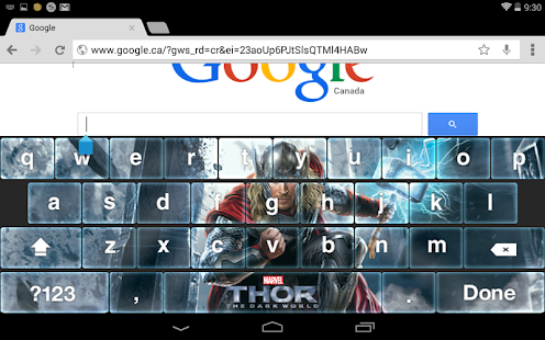 Thor: The Dark World Keyboard