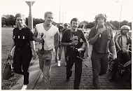 Radio- en TV-piraten demonstreren op het Museumplein