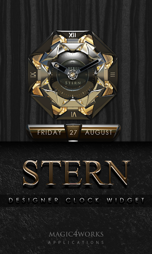 Stern designer Clock Widget