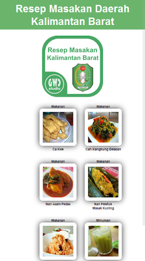 Resep Masakan Kalimantan Barat