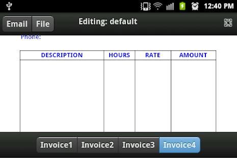 Custom Invoice Screenshots 7
