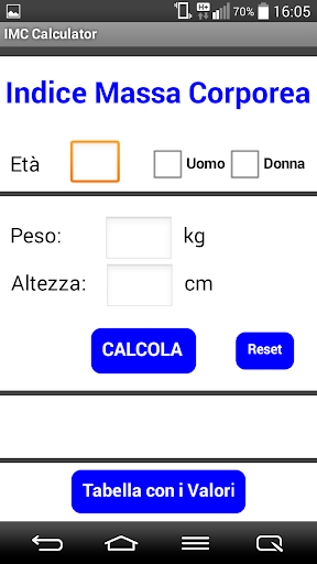 IMC Calculator