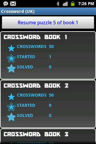 CROSSWORD PUZZLE UK