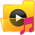 Leitor de m&uacute;sica da pasta icon