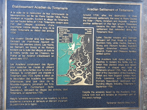 Acadian Settlement Of Tintamarre / Établissement Acadien  De Tintamarre 