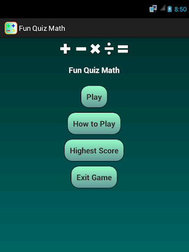 Fun Quiz Math