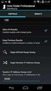 Hole Finder Professional Screenshot