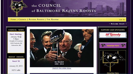 Council Baltimore Ravens Roost