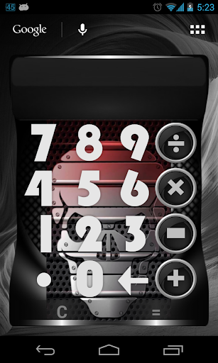 Calculator Widget