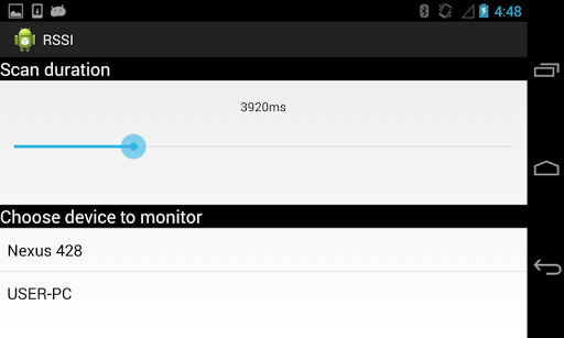 Bluetooth RSSI Monitor