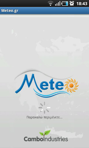 meteo-gr for android screenshot