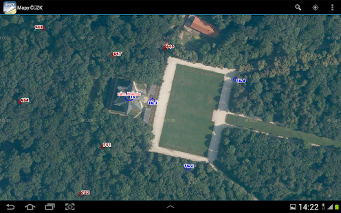 Mapy ČÚZK Screenshots 2