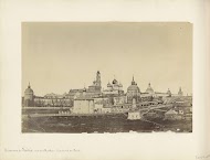 Panoramafoto van het Klooster van de Heilige Drie-eenheid en de Heilige Sergej in Sergiyev Posad