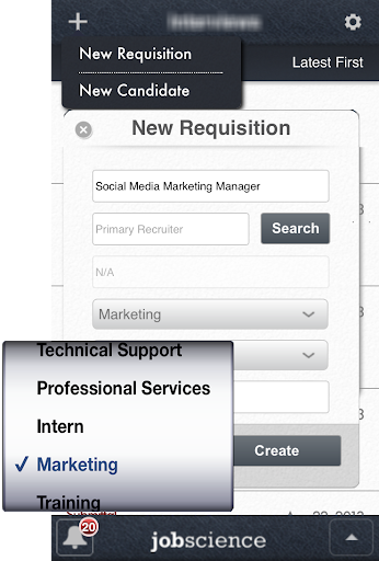 Jobscience Mobile Manager