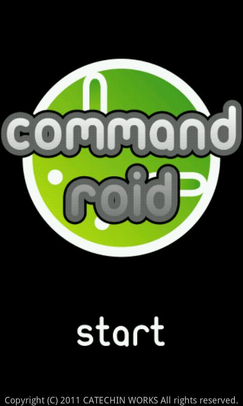 Android application AUTO COMBAT "commandroid" screenshort