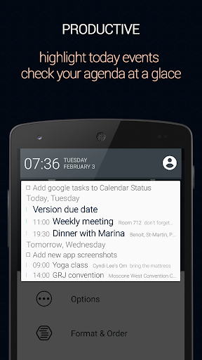 Calendar Status Pro