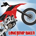 Long Jump Biker Free logo