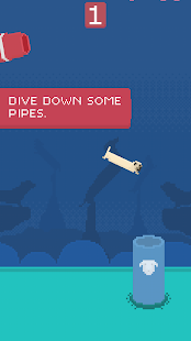 Free Sausage Dog Diving - Cliff Pug APK