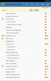 Australian Bird Checklist demo poster 9