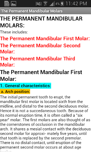 【免費醫療App】Tooth Morphology-APP點子