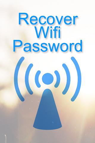 Recover Wifi Password