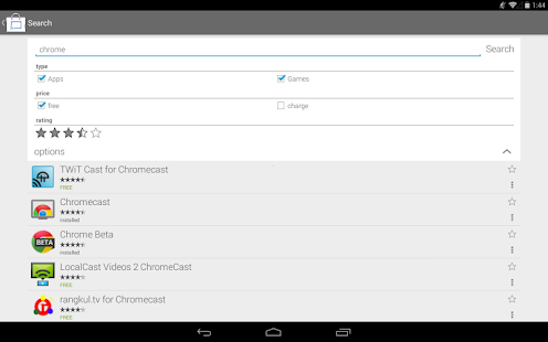 Cast Store for Chromecast - screenshot thumbnail