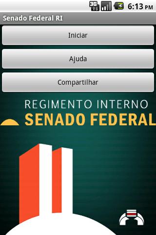 Android application Regimento Senado Federal screenshort