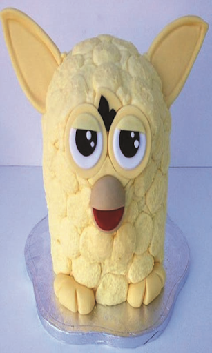 Furby boom cake