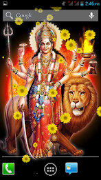 Durga Mata Live Wallpaper poster 2