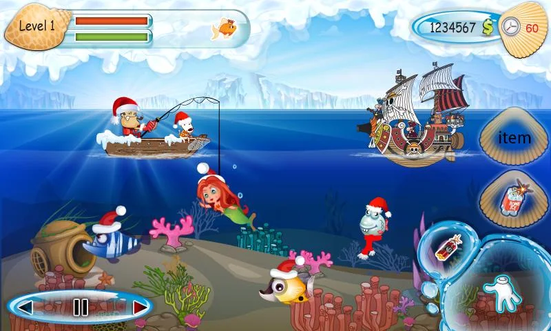 Funny Fishing Noel - screenshot