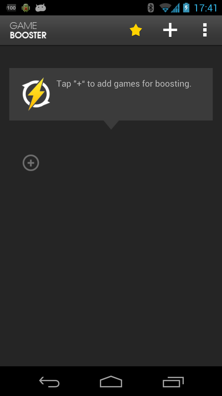 Game Booster &amp; Launcher Screen 1