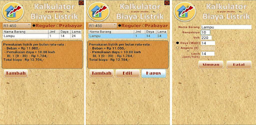 Kalkulator Biaya Listrik On Windows Pc Download Free 1 2 5 Air Pijarstudio Hitunglistrik