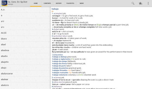 Concise Oxford Spanish Dict Screenshots 8