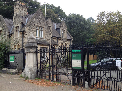 Putney Vale Cemetery North Entrance (pedestrian)