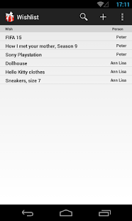 Free Download Wishlist, share your gift list APK for PC