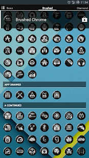 How to get Brushed Chrome icons patch 1.0 apk for bluestacks