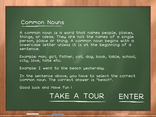 Common Nouns For Kids