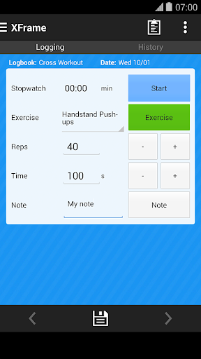 【免費健康App】Cross Workout Log Tracker-APP點子