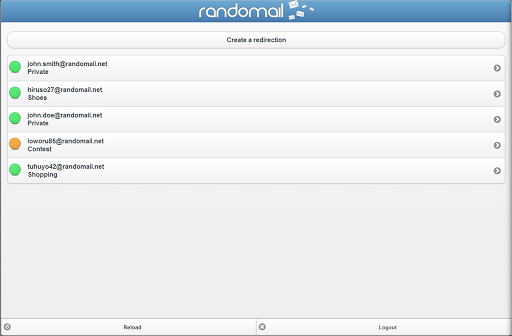 【免費通訊App】Randomail-APP點子