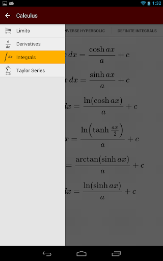 Calculus Cheatsheets