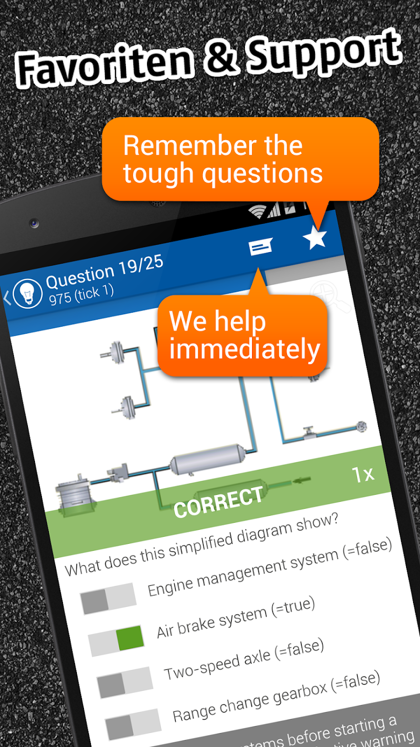 PCV Theory Test UK 2016 Screen 1