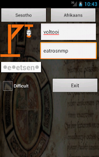 Afrikaans Sesotho Dictionary Screenshots 11