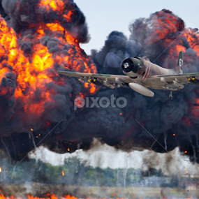 Warbird by Mike Trahan - Transportation Airplanes
