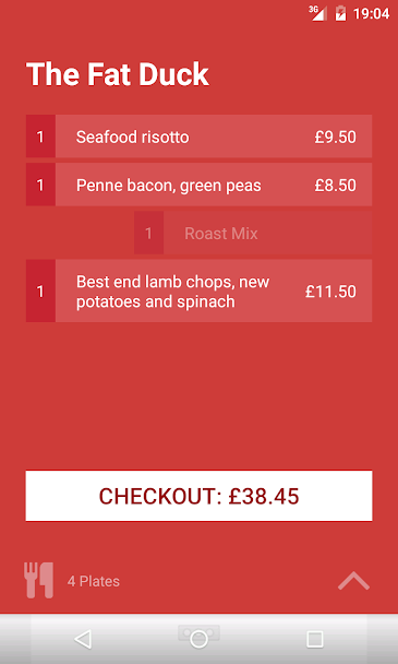 GrabSomeFood Test screenshot