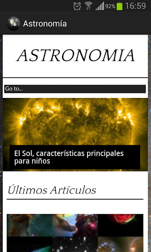 Astronomy App