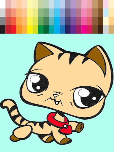 【免費休閒App】PETS COLORING FOR KIDS-APP點子