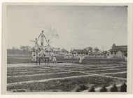 Gymnastiekdemonstratie in Moengo