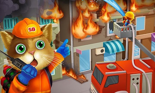 Download Fireman Tom Cat - Big Hero! APK for Android
