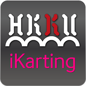 HKKU iKarting Kart Racing logo